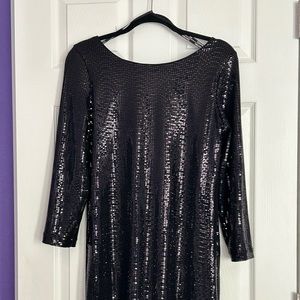 Sexy sequin dress
